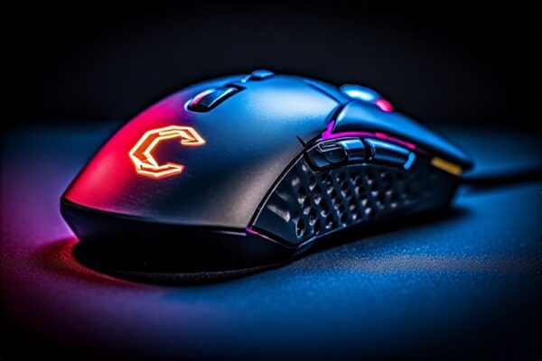 Gaming Mouse with RGB Lighting