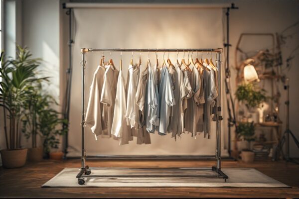 Double-Layer Clothes Drying Rack – Foldable