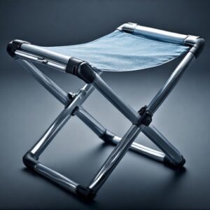 Portable Folding Stool – Lightweight Aluminum